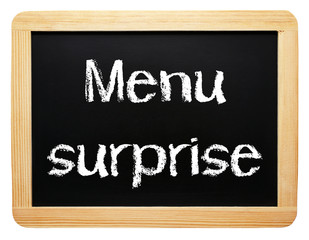 Menu surprise